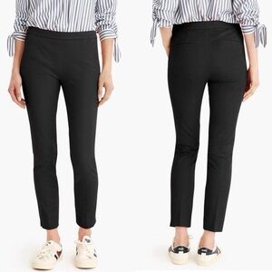 J. Crew Martie pant in bi-stretch cotton - Black - 20